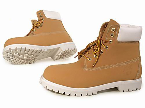timberland semelle blanche