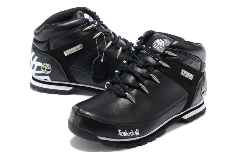 timberland homme cuir noir